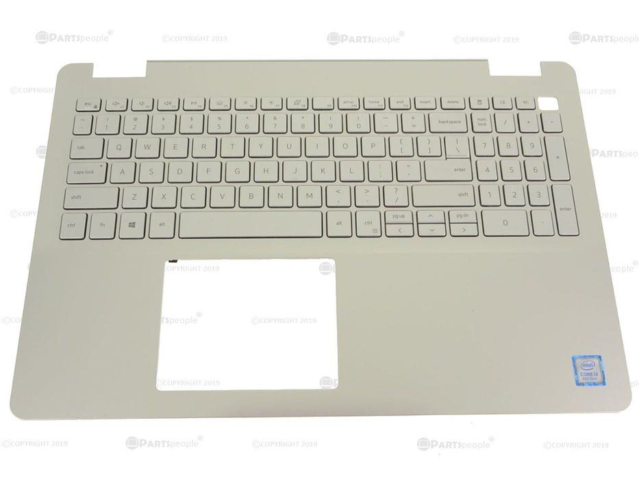 New Dell OEM Inspiron 5584 Palmrest Keyboard Assembly Backlit KB DFX5J