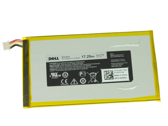 Dell OEM Original Venue 7 (3740) / Venue 8 (3840) Tablet 17.29Whr System Battery - DHM0J w/ 1 Year Warranty