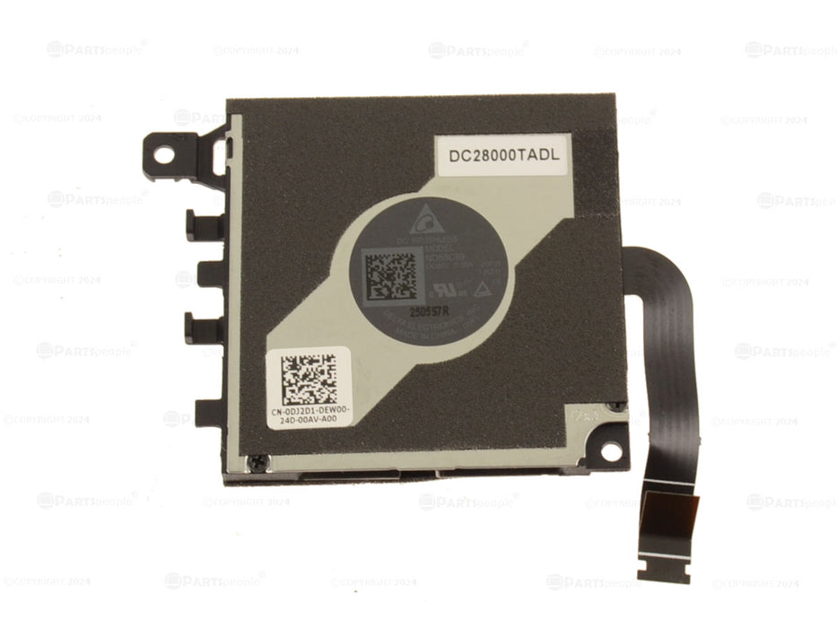 New Dell OEM Latitude 7320 Detachable Right-Side Cooling Fan RIGHT DJ2D1