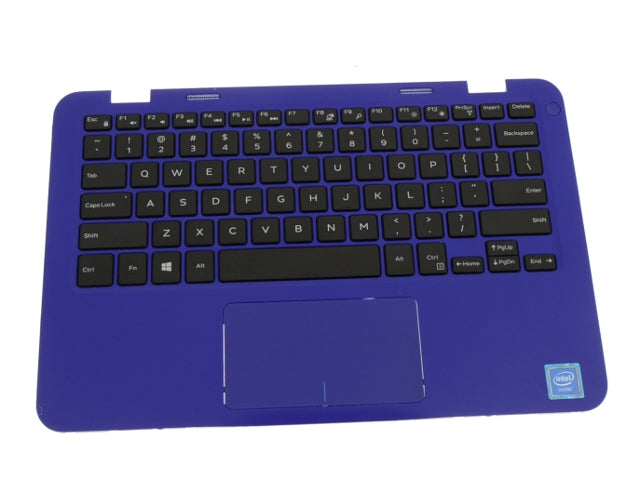 Refurbished Blue Dell OEM Inspiron 3162 3164 Palmrest Touchpad Keyboard Assembly DRTK1 YNDM6