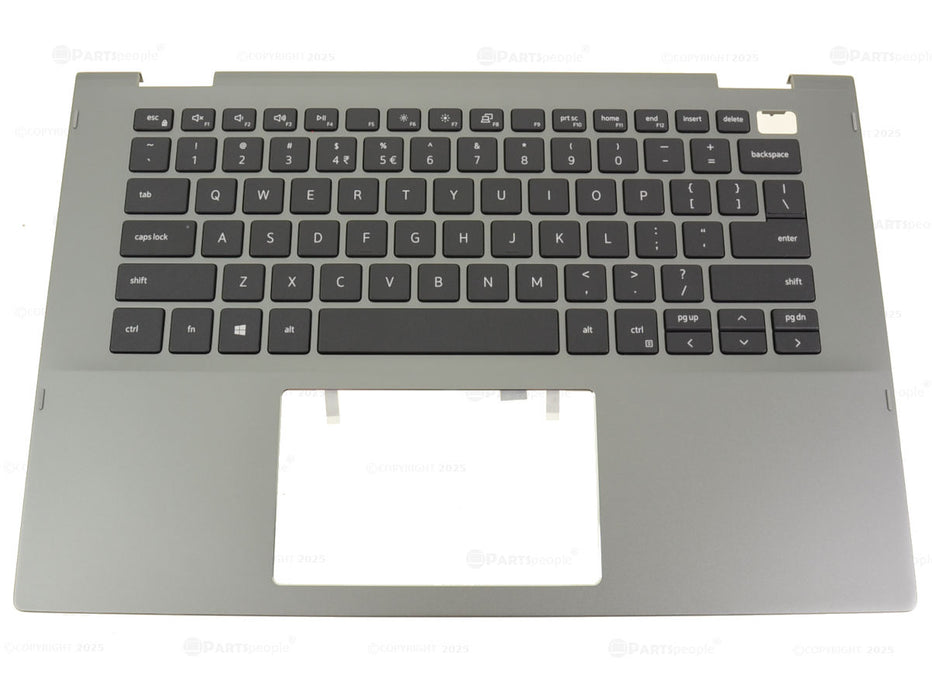 New US INTL Dell OEM Inspiron 5400 2-in-1 Keyboard Palmrest Assembly DVHXC