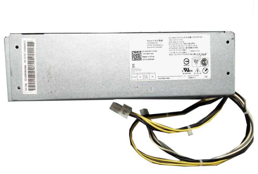 New Dell Inspiron 3668 Power Supply 240W H240NM-00 6+4pin DW3M7 0DW3M7 —  LaptopParts.ca