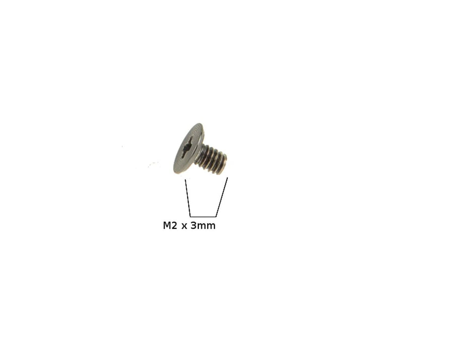 New Single Replacement 2mm x 3mm Screw for Dell OEM Latitude E7240 E7440 Hinge Covers M2 x 3mm