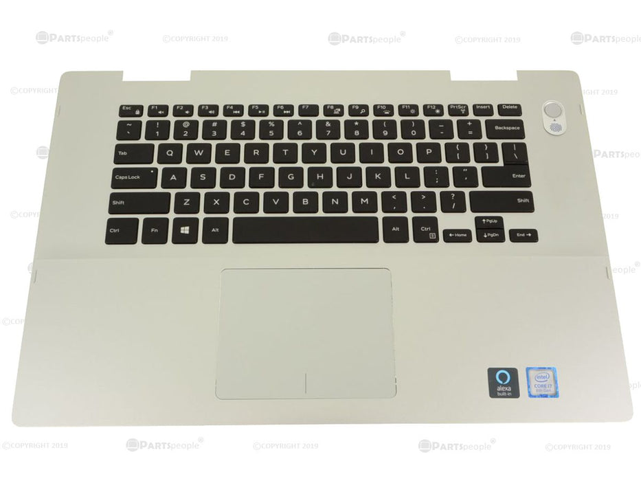 New Dell OEM Inspiron 5582 2-in-1 Keyboard Touchpad Palmrest Assembly Backlit F046K YD0YT