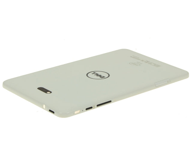 White - Dell OEM Venue 8 Pro (3845) Tablet Bottom Base Back Cover Assembly - F4D20