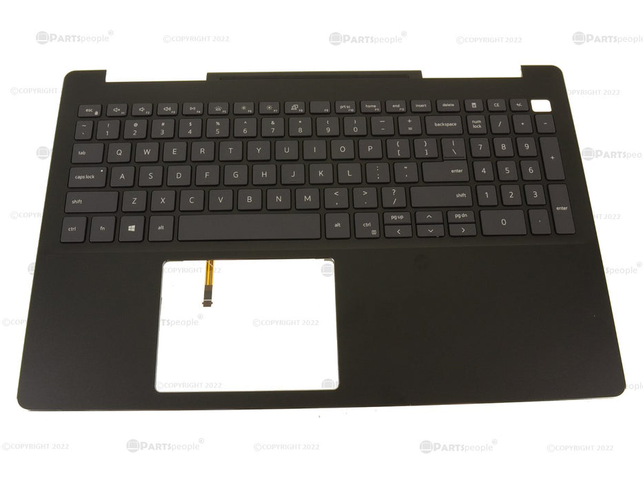 New Dell OEM Vostro 15 7590 Palmrest Backlit Keyboard Assembly No TP WNTTJ F5WFC