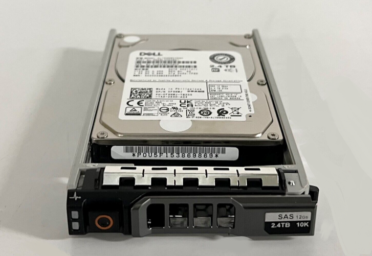 New Dell 2.4TB 12G 10K 2.5″ SAS HDD Hard Drive w/Caddy F9NWJ 0F9NWJ