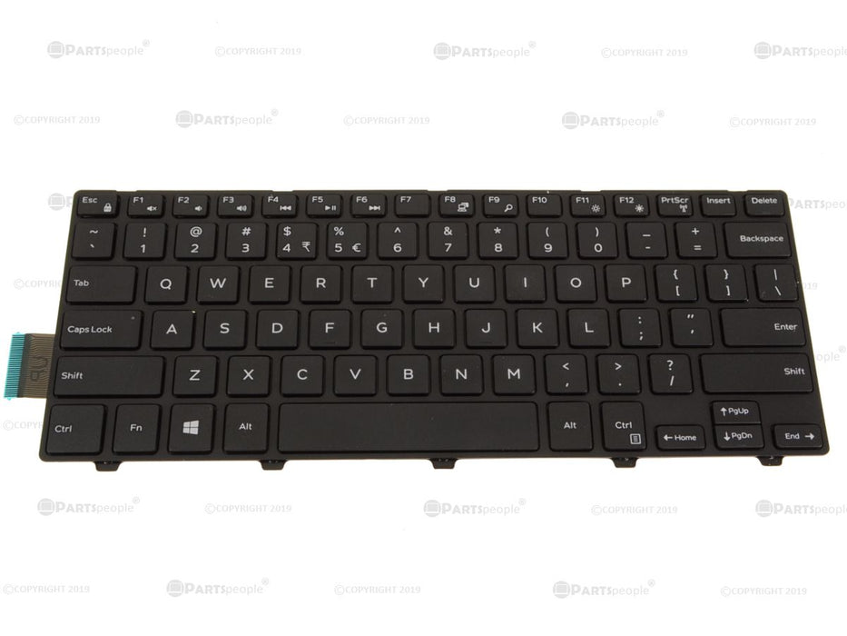 New US INTL Dell OEM Inspiron 5458 5448 5447  Latitude 3450 Laptop Keyboard Non-Backlit FDKH0