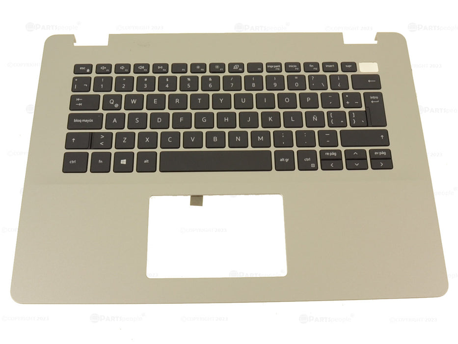 New Spanish Dell OEM Vostro 3400 3401 Palmrest Keyboard Assembly FGN09