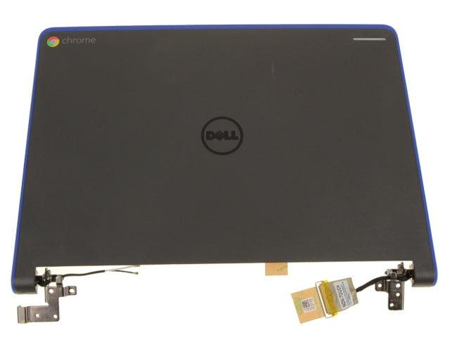 New Dell OEM Chromebook 11 3120 11.6" LCD Back Cover Lid Assembly  Hinges No TS FK2JJ