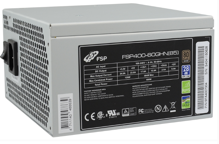 New FSP GROUP INC FSP400-60GHN SERVER – Power Supply 400W, FSP400-60GHN(85) - LaptopParts.ca