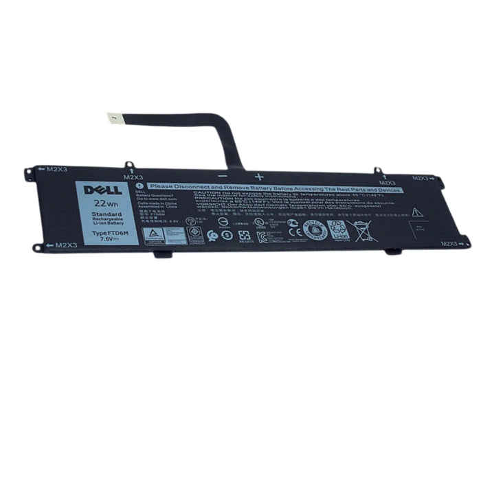New Genuine Dell Latitute 7285 Latitute 7285 2-in-1 Battery 22Wh 6HHW5 FTD6M T0T32