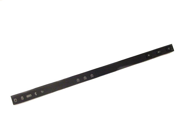 New Dell OEM Latitude E6400 E6400 ATG E6500 M4400 Center Volume Control Button Strip and LED Cover Assembly