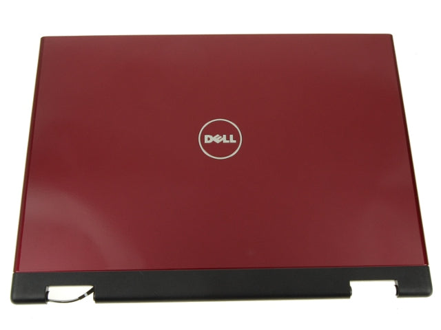 New Deep Cherry Red Dell OEM Vostro 1510 15.4" LCD Back Top Cover Lid Plastic Assembly