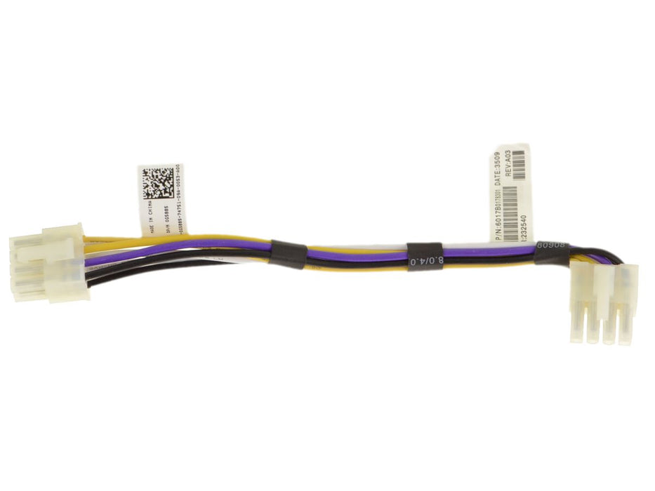 Refurbished Dell OEM PowerEdge C6100 8-Pin Power Cable for Fan Control Board G5885