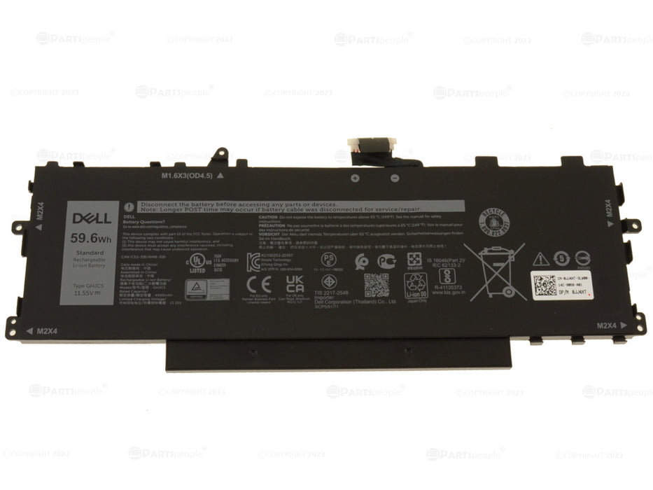 New  Dell OEM Original Latitude 9420 9430 59.6Wh 3-cell Laptop Battery GHJC5