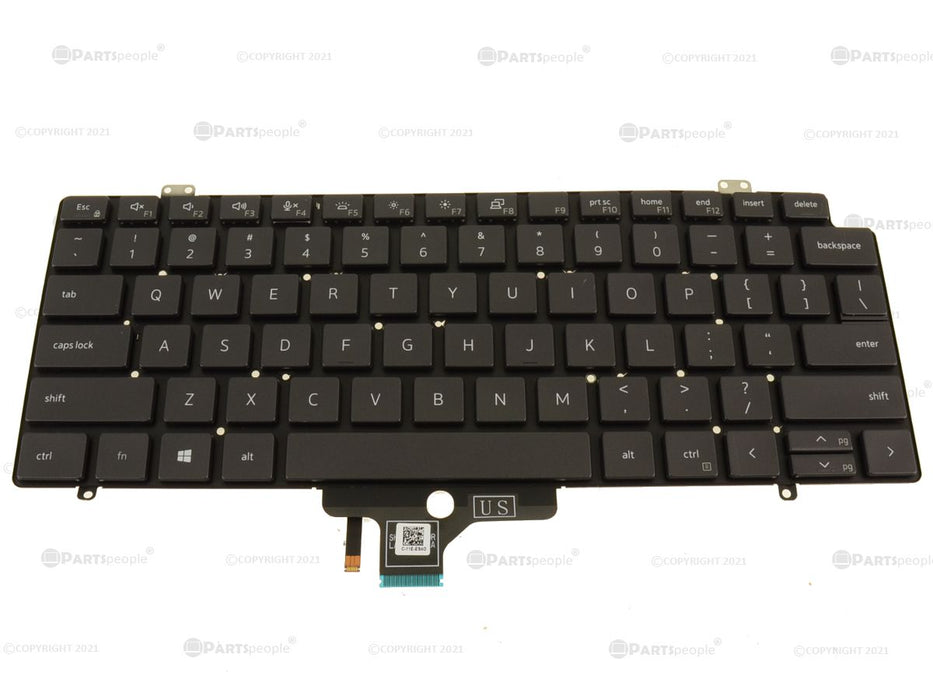 Refurbished Dell OEM Latitude 7410 Laptop Backlit Keyboard GMM47