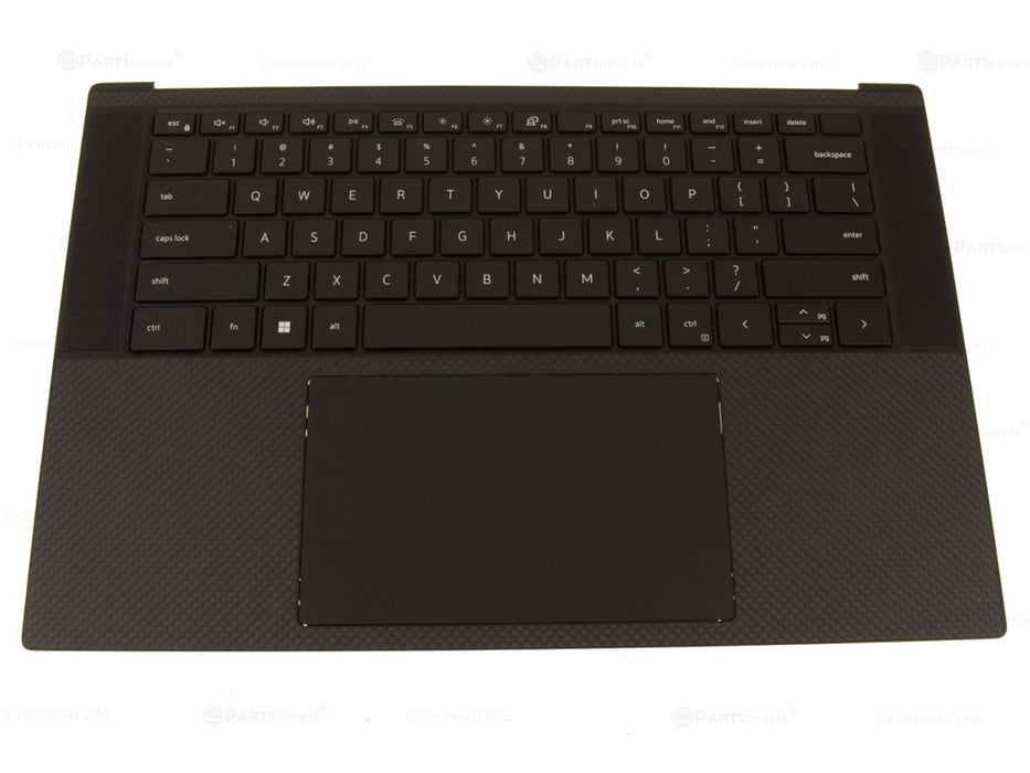 Refurbished Dell OEM XPS 9520 9530 Touchpad Palmrest Keyboard Assembly GN0D2 RTNNF - LaptopParts.ca