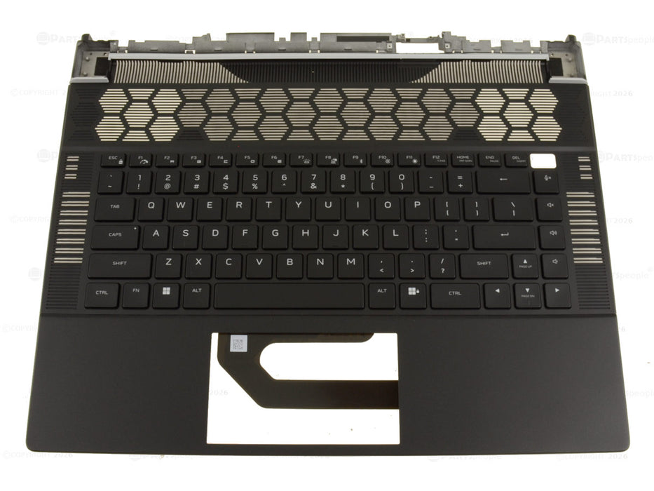 New OEM Alienware x16 R1 x16 R2 Palmrest Keyboard RGB Per Key Assembly GN5NN