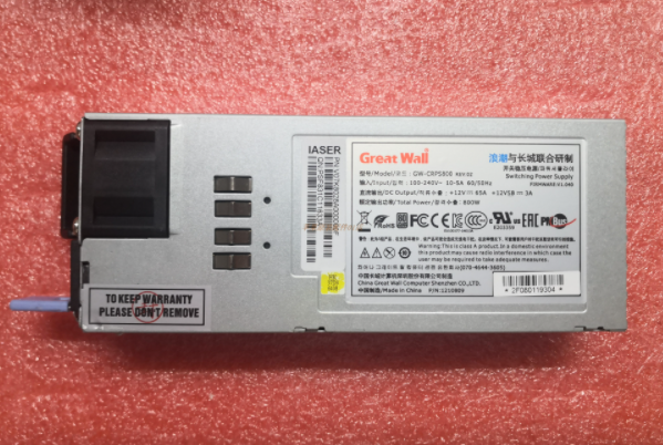 New Great Wall GW-CRPS800 SA5212M4 Power Adapter 800W