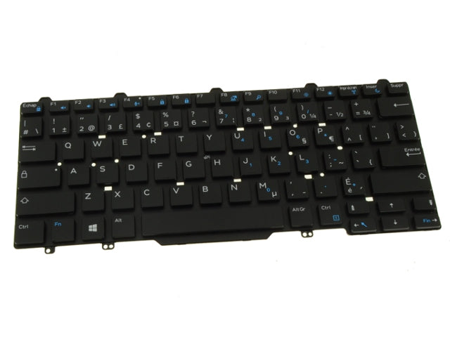 New French Canadian Dell OEM Latitude 3340 Laptop Keyboard GY1CF