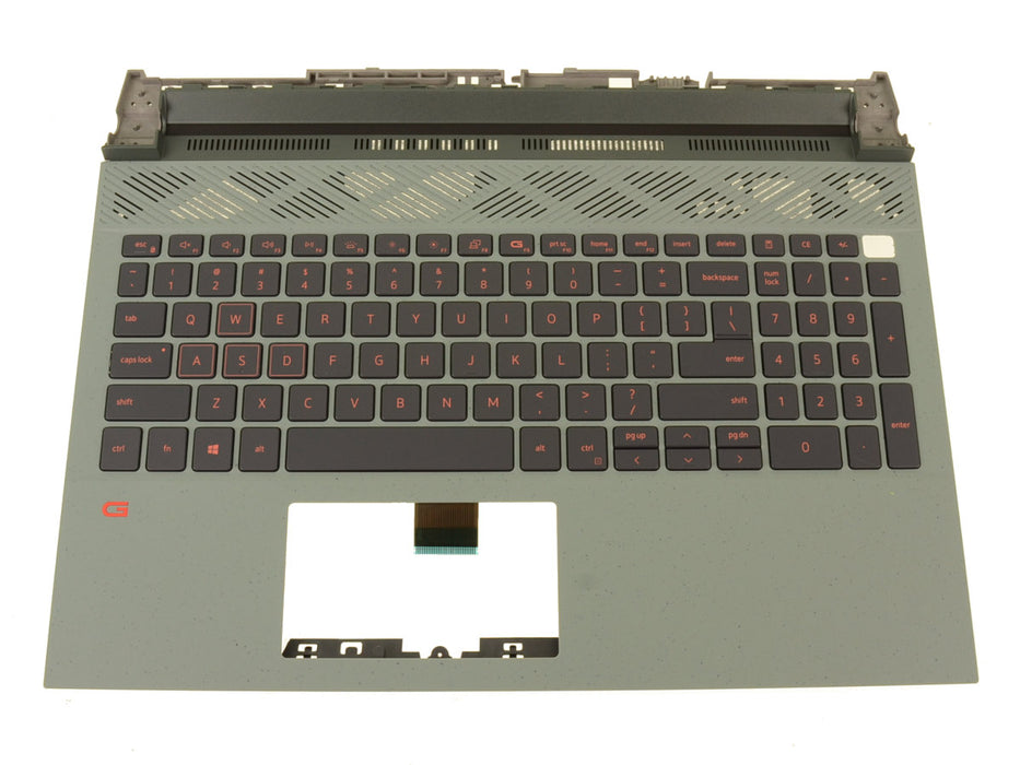 New Dell OEM G Series G15 5510 5511 5515 Palmrest Backlit Keyboard Assembly H02Y3
