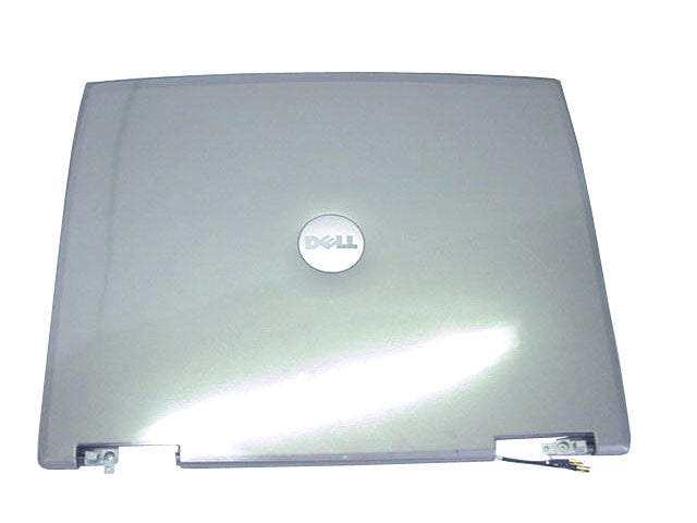 Refurbished Dell OEM Latitude D510 14.1" LCD Back Top Cover Lid Plastic Assembly W/Hinges