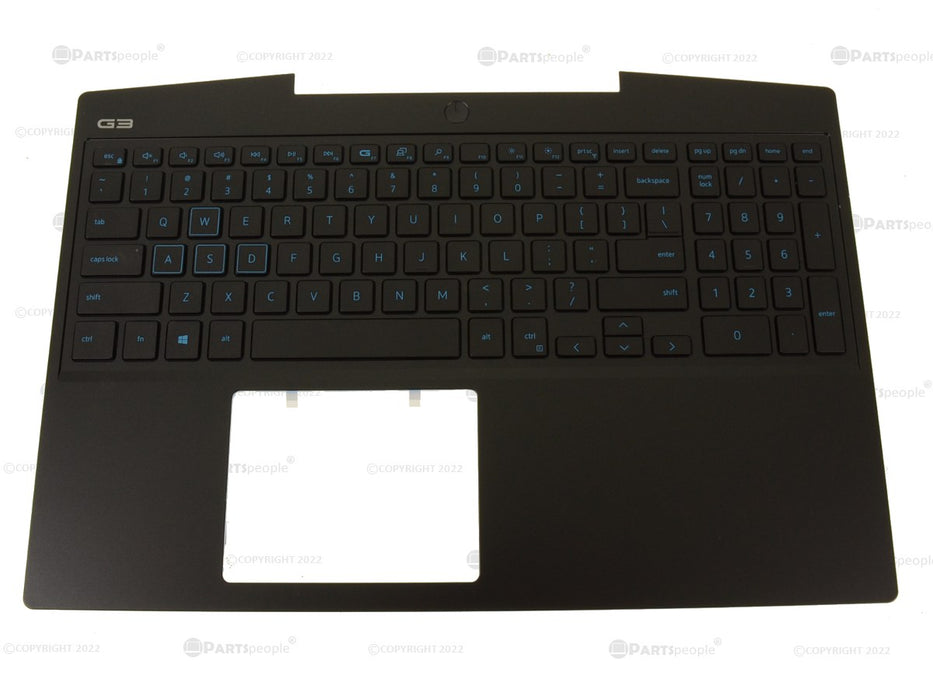 New Dell OEM G Series G3 3500 Palmrest Keyboard Assembly No BL -EG4 Cell H1DK3