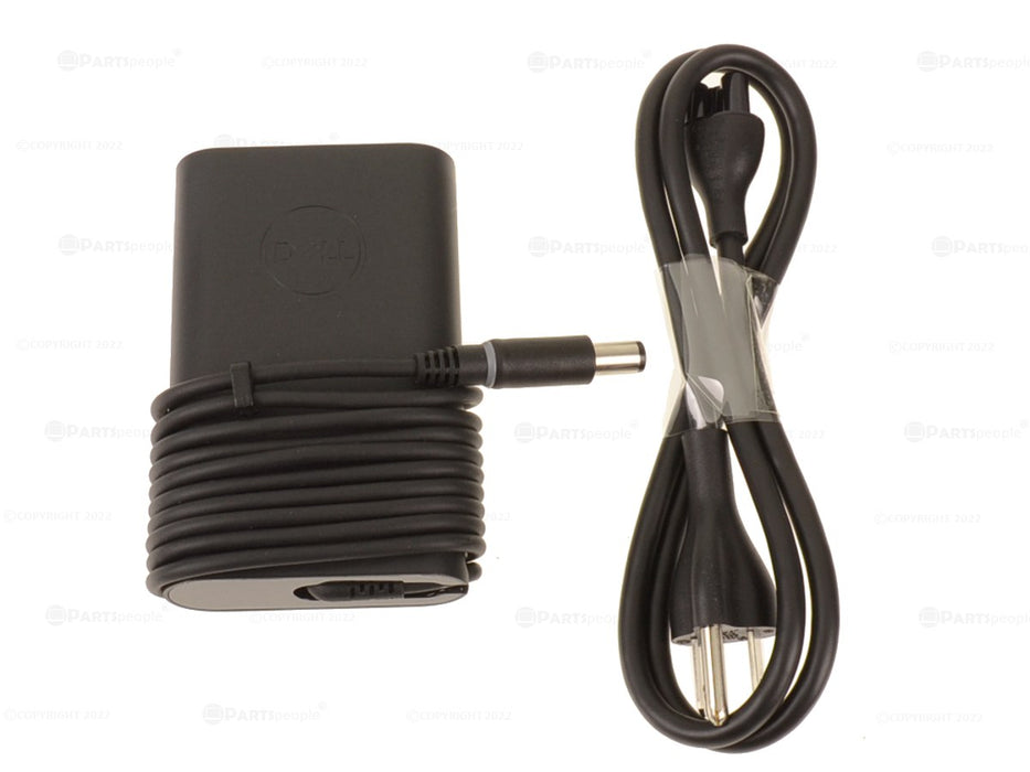 Used Dell OEM Original 65 Watt Laptop AC/DC Power Adapter Charger 7.4mm JNKWD