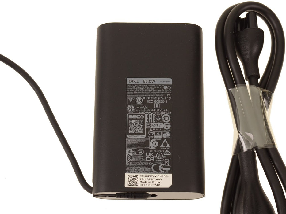 NEW Dell OEM Genuine 65-Watt Laptop Charger AC Power Adapter - 7.4mm - JNKWD