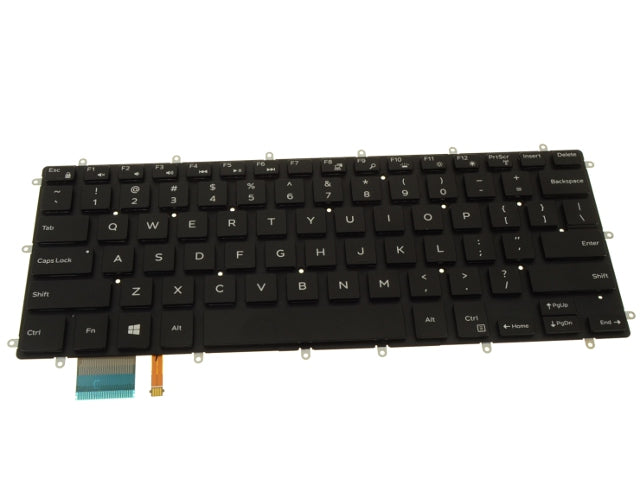 New New Dell OEM Inspiron 7368 7378 Laptop Backlit Keyboard H4XRJ