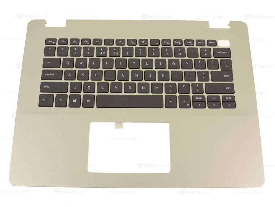 New US INTL - Dell OEM Vostro 3400 / 3401 Palmrest Keyboard Assembly - H66M0