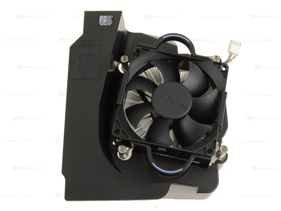 Refurbished Dell OEM Optiplex XE4 Small Form Factor SFF Desktop CPU Heatsink Fan Assembly  Shroud H6PC1