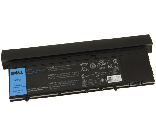 New Dell OEM Original Latitude XT3 Tablet Laptop Battery 9-cell 76WHr H6T9R