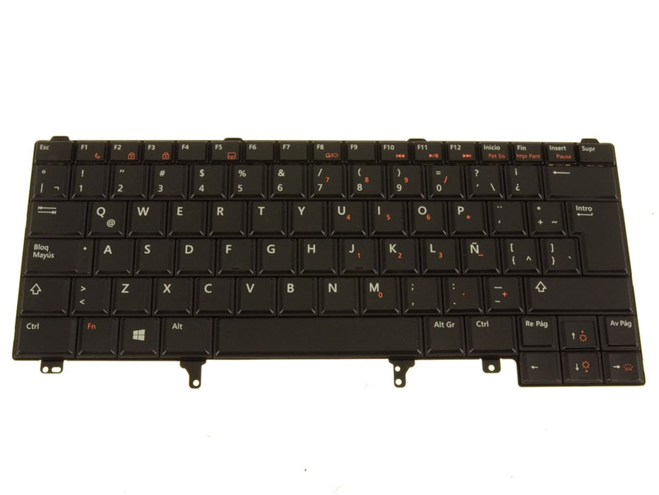 Refurbished Spanish Dell OEM Latitude E6220 E6230 Laptop Keyboard Backlit HF3RP