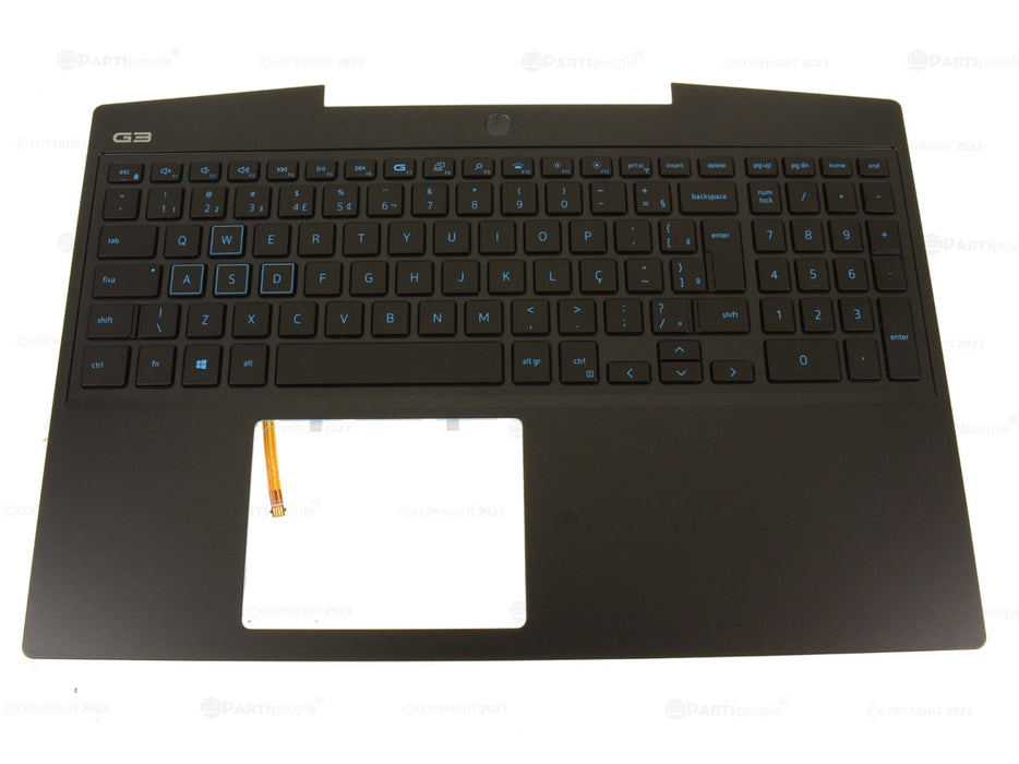 New Brazilian Dell OEM G Series G3 3500 Palmrest Backlit Keyboard Assembly -EG4 Cell