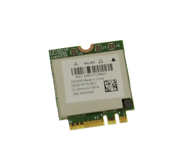 Used Dell OEM Wireless 1830 DW1830 WLAN WiFi 802.11AC  Bluetooth 4.1 M.2 Card HHKJD