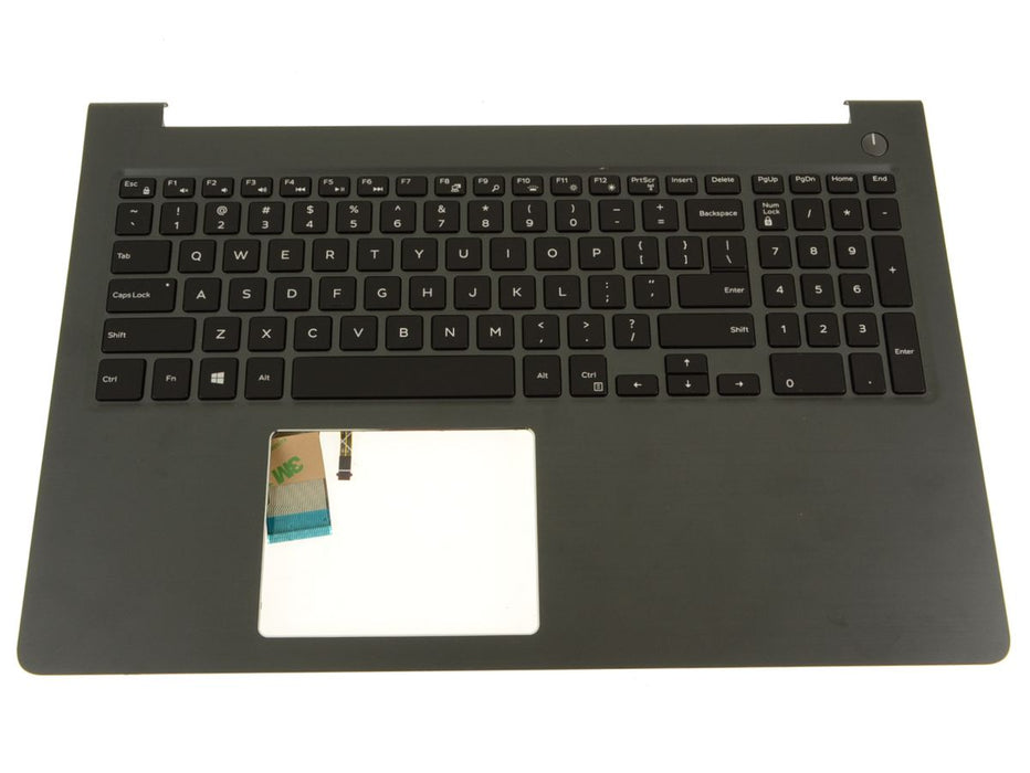 New Dell OEM Vostro 15 5568 Backlit Keyboard Palmrest Assembly NTP M05MR