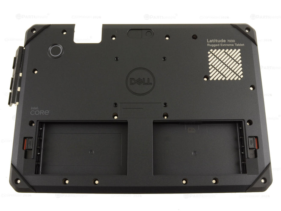 New Dell OEM Latitude 7030 Rugged Extreme Tablet Bottom Base Cover Assembly FP Dual Battery Bay HJPHN