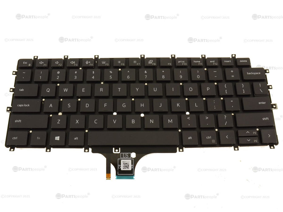 New Dell OEM Latitude 9510 Backlit Keyboard HJY3W