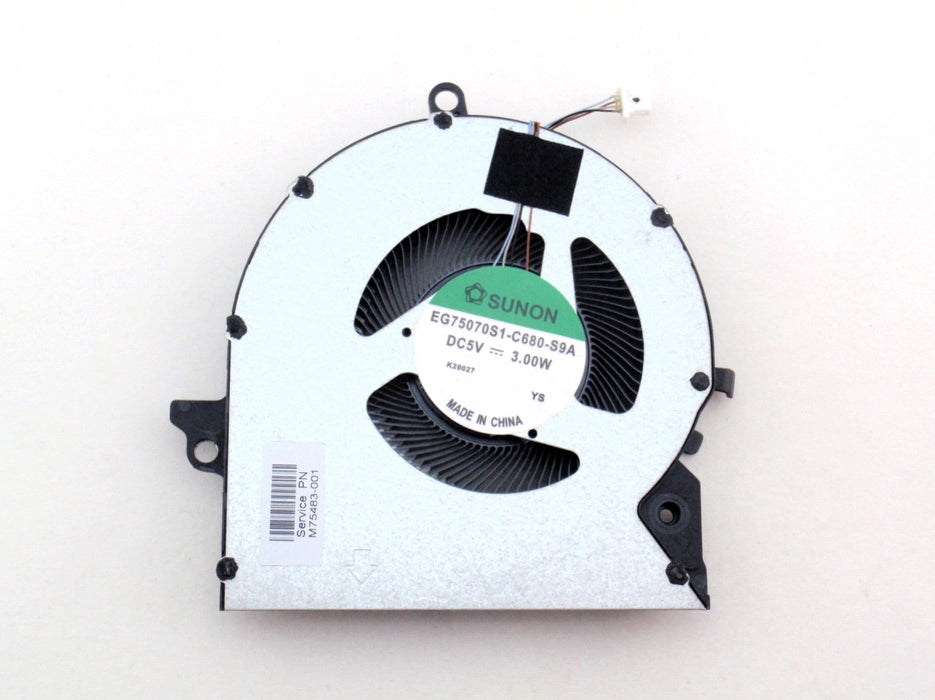 New HP Omen 16-B 16-C 16T-B 16T-C M75484-001 M57160-001 EG75070S1-C680-S9A NS75C06-20K23 CPU Fan DC5V - LaptopParts.ca