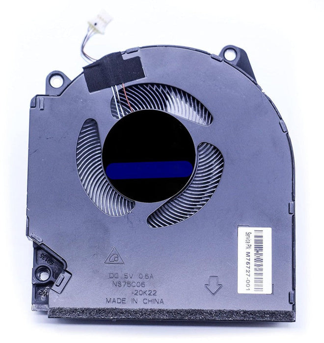 New HP Pavilion Gaming 7 Victus 16-D 16-E NS75C06-20K22 GPU Fan DC5V 80W RTX 3060 M75727-001 - LaptopParts.ca