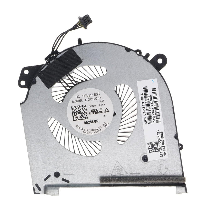 New HP Omen Air 15-DH TPN-C143 ND8CC01-18L07 L57330-001 L64445-001 GPU Fan DC12V ND8CC01-18L05 - LaptopParts.ca