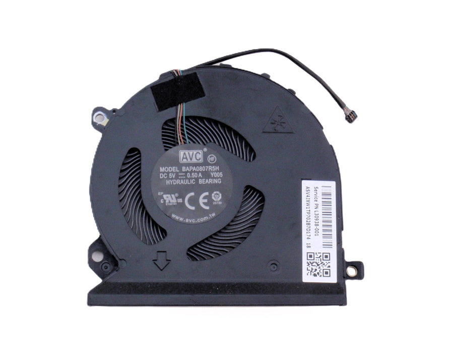 New HP EliteBook 1050 G1 1050G1 HSN-Q11C BAPA0807R5H-Y005 L30938-001 GPU Fan DC5V NS85C00-17L25 - LaptopParts.ca