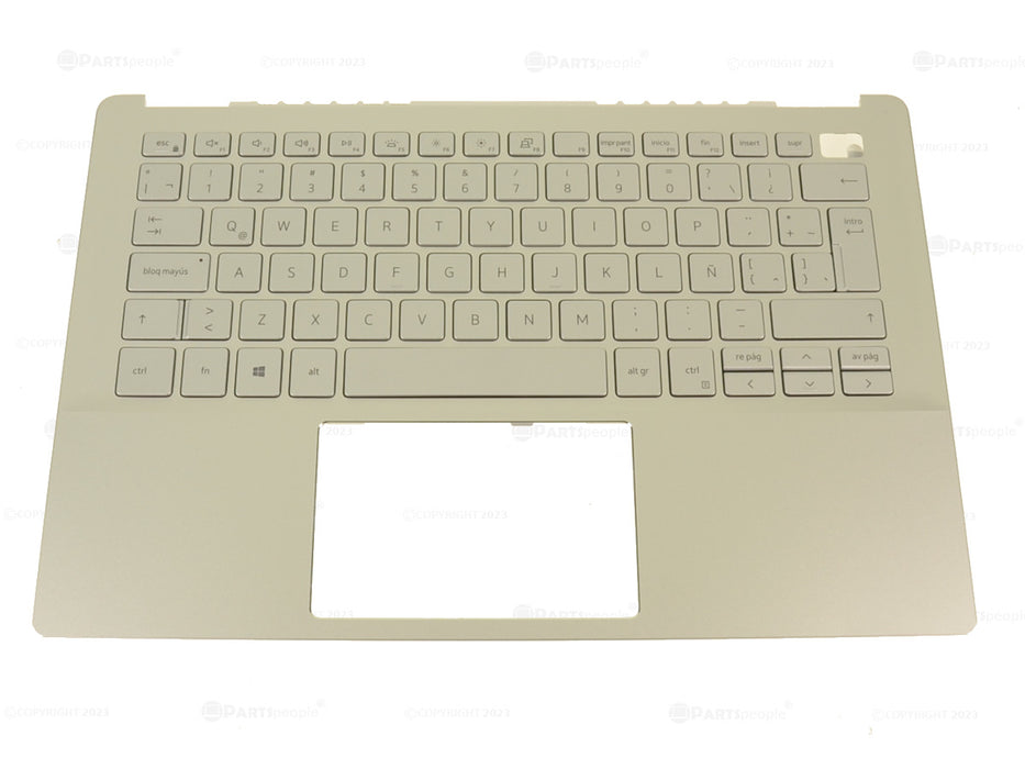 New SPANISH Dell OEM Inspiron 5390 Latitude 3301 Palmrest Backlit Keyboard Assembly R18HX HRHVW