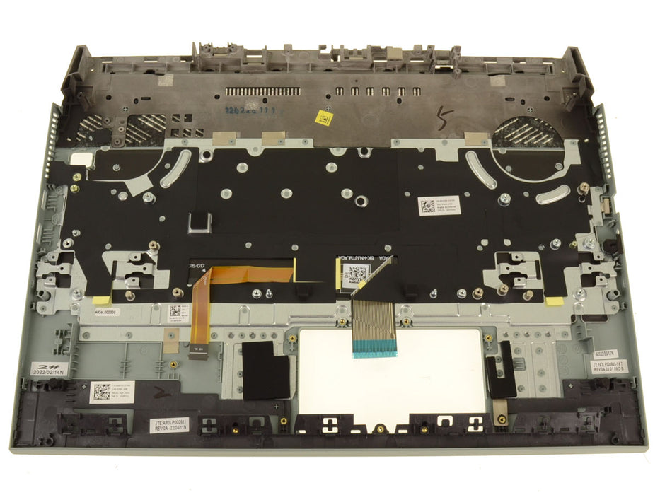 New Dell OEM G Series G15 5520 5521 5525 Palmrest RGB 4-Zone Backlit Keyboard Assembly - HYC0N