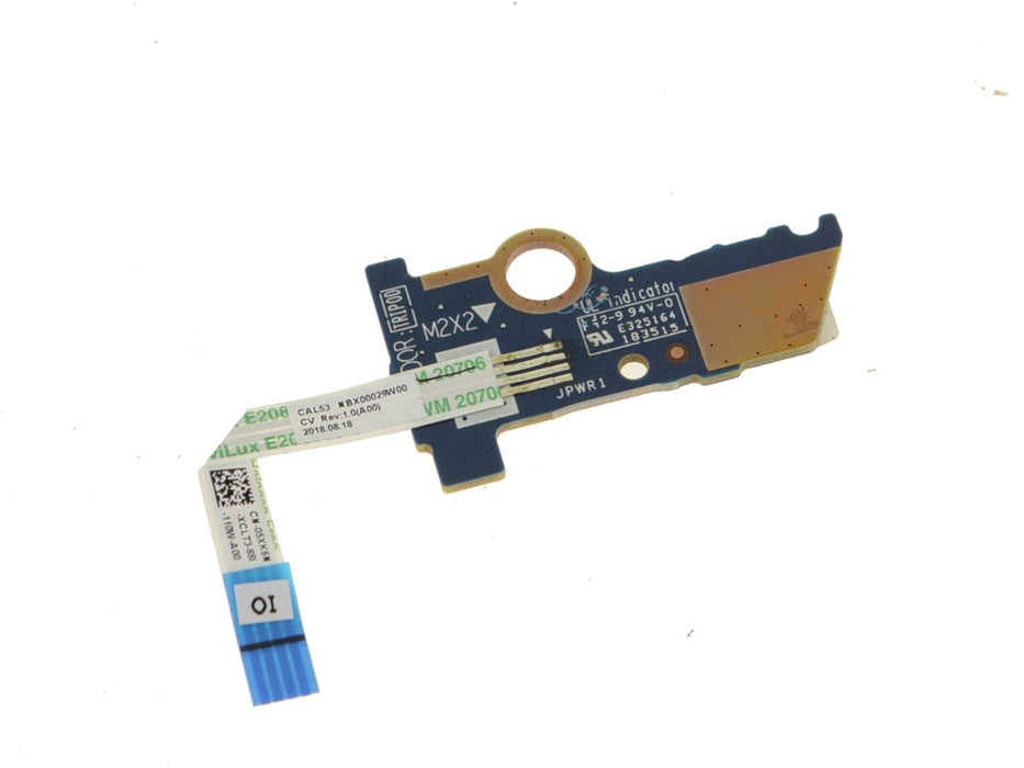 Dell OEM G Series G3 3579 Power Button Board with Cable - HYYT6 - DJ2X3