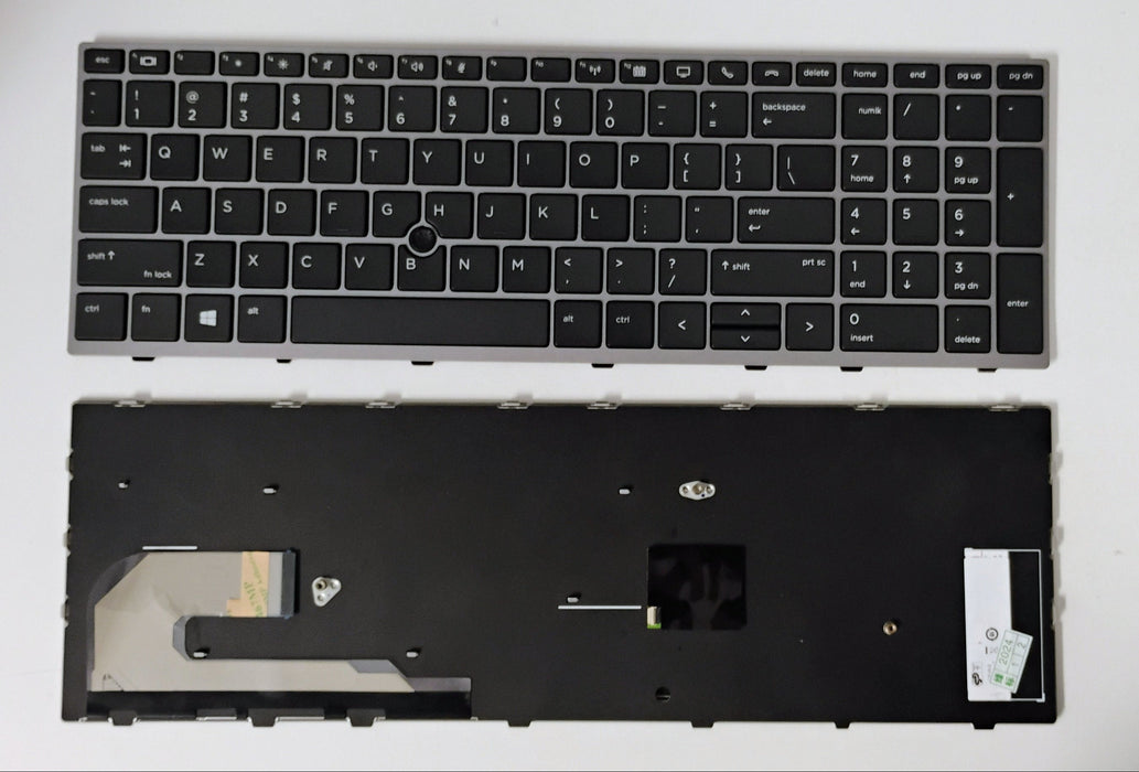 New HP Elitebook 750 G5 755 G5 850 G5 855 G5 750 G6 850 G6 US English Non-Backlit Keyboard L11999-001 L17970-001 L14366-001