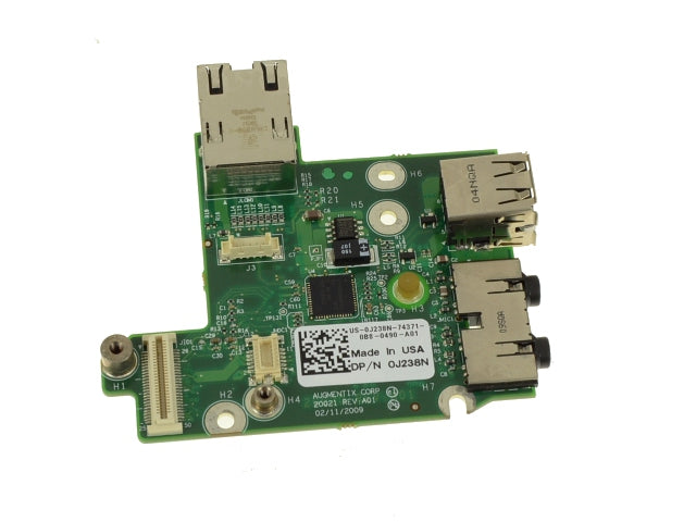 Refurbished Dell OEM Latitude E6400 XFR Audio USB I/O Circuit Board J238N