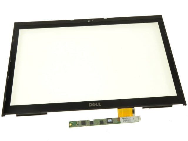New Dell OEM Precision M6800 17.3" LCD Front Trim Cover Bezel Plastic With Glass Touchscreen Digitizer J48DC